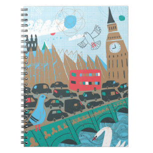 United Kingdom City Scene Notitieboek