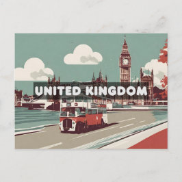 United Kingdom Travel Londen Briefkaart
