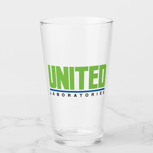 United Laboratories Beverage Glass Glas (Voorkant)