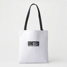 United Laboratories Canvas Zwart-wit Tas