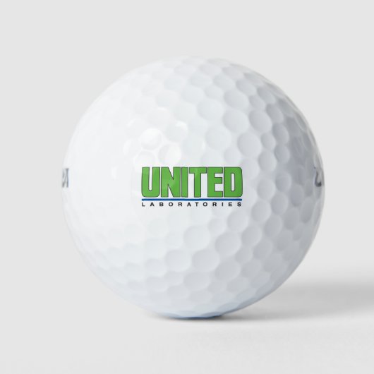 United Laboratories Logo Golf Balls Golfballen (Voorkant)