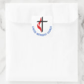 United Methodist Vierkante Sticker (Tas)