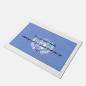 UNITED NATIONS DEURMAT (Schuin)
