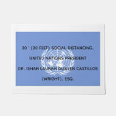 UNITED NATIONS DEURMAT (Voorkant)
