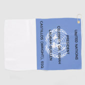 UNITED NATIONS GOLFHANDDOEK (Horizontaal)