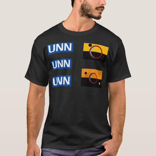 United Nations Navy. T-shirt (Voorkant)