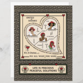 United Or Divided_a_Flat Sheet 8,5"x11" (Voorkant / Achterkant)