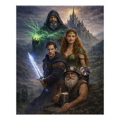 United Races Epic Scene Poster | Fantasy Unity Art (Devant)