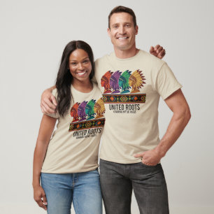 United Roots Eert Inheemse Stemmen T-Shirt