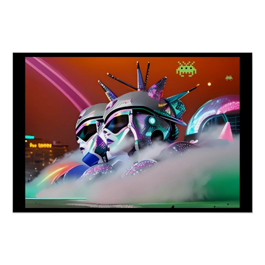 United Space Invasion Force Perfect Poster (Voorkant)