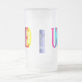 United Squared Frosted Mok (Center)