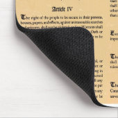 United States Bill of Rights Muismat (Hoek)