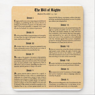 United States Bill of Rights Muismat