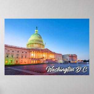 United States Capital Building, Washington D.C. Poster