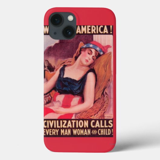 United States Case-Mate iPhone Case (Achterkant)