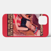 United States Case-Mate iPhone Case (Achterkant (horizontaal))