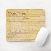 United States Constitutionele Mousepad Muismat (Met muis)