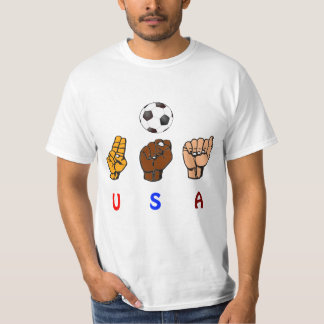 United States Deaf Women's National Soccer Team T-shirt