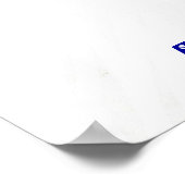 United States License Bord Map Poster (Hoek)