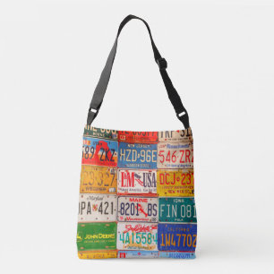 United States License Borden Art America Crossbody Tas