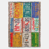 United States License Borden Art America Deken (Voorkant Verticaal)