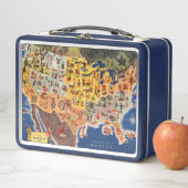 United States Map - Vacation and Play (In situ)