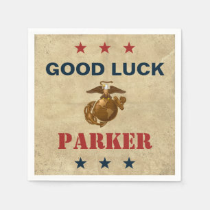 United States Marines Zeevaartzegel 1 Servet