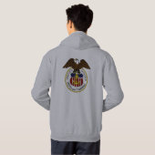 United States Merchant Marine Seal McCarthy ship Hoodie (Achterkant volledig)