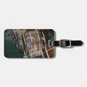 United States Military Drum Line Bagagelabel