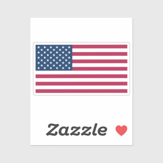 United States of America Sticker (Vel)