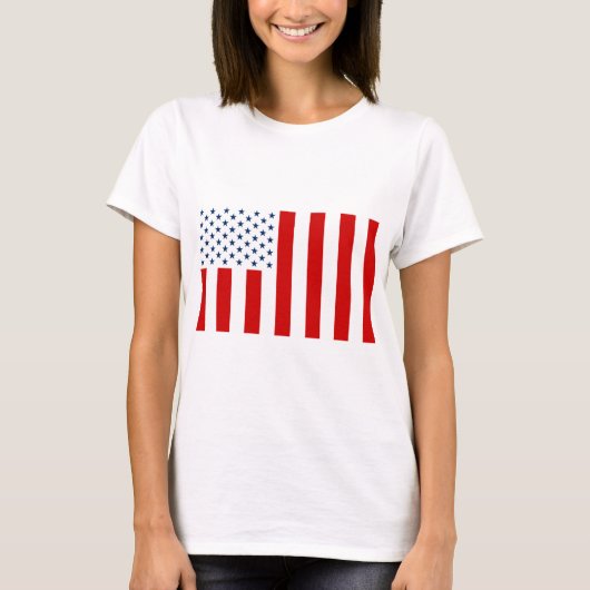 United States Peacetime Flag T-shirt (Voorkant)