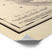 United States Population Density, 1890 Poster (Hoek)