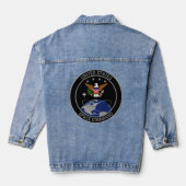 UNITED STATES SPACE COMMAND DENIM JACKET (Achterkant)