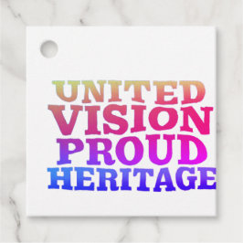 United Vision Trots Erfgoed Bedankjes Labels