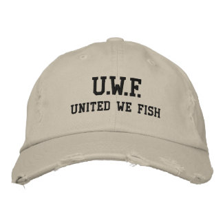UNITED WE FISH™ Distressed Chino Twill Casquette