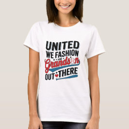 United We Mode Stars and Stripes T-shirt