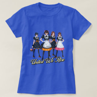 United We Rise: een viering van eenheid en service T-shirt