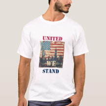 United We Stand - Amerikaans patriottisch ontwerp