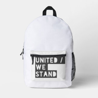 " United We Stand " / bag Bedrukte Rugzak