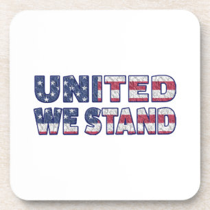 United we stand bier onderzetter
