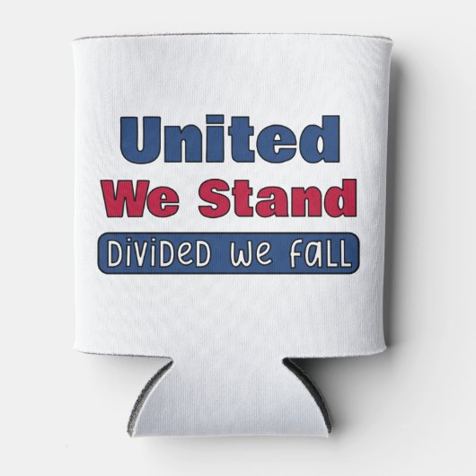 United We stand Blikjeskoeler (Voorkant)