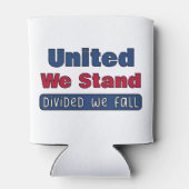 United We stand Blikjeskoeler (Achterkant)