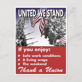 United We stand — Briefkaart voor de pro-Unie