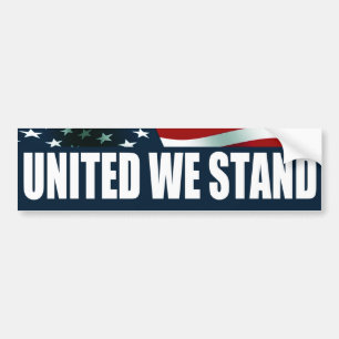United We stand Bumpersticker