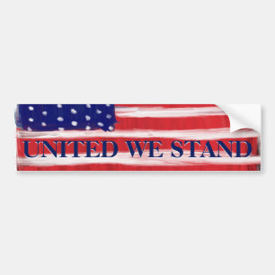 United We stand Bumpersticker
