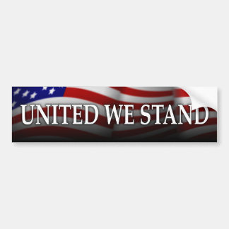 United We stand Bumpersticker