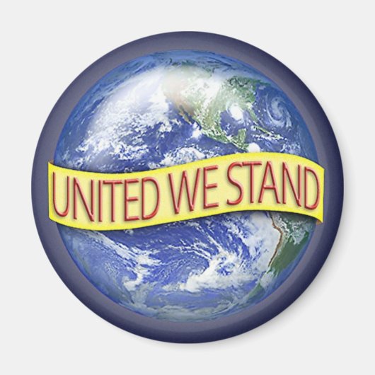 United We Stand magneet (Voorkant)