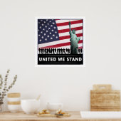 United We stand Poster (Keuken)