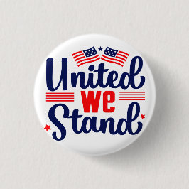 United We stand Ronde Button 3,2 Cm