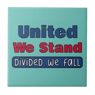 United We stand Tegeltje